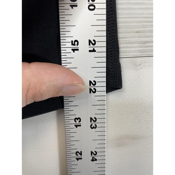 Calvin Klein Performance Leggings Womens Small Black High Rise Logo Stretch - Picture 4 of 8